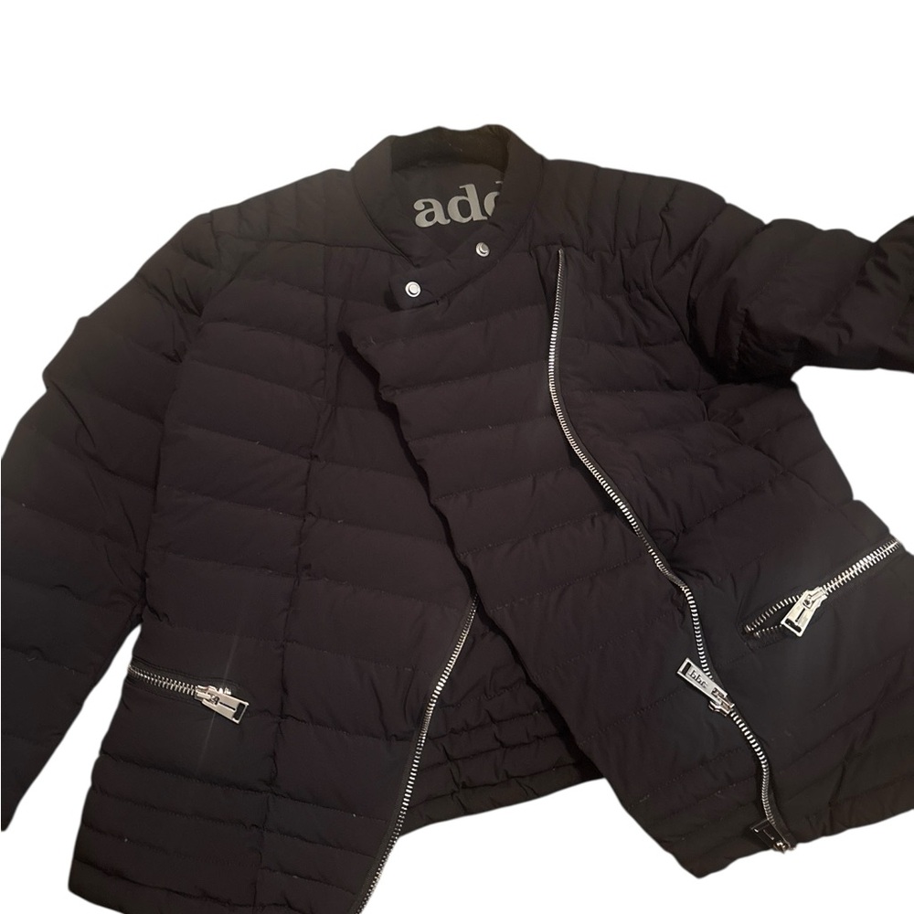 Add Down Black Puffer Jackets